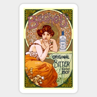 Bechers Bitter Advertising Sticker